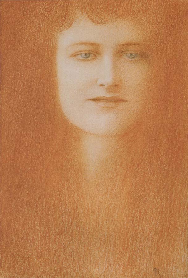 Fernand Khnopff Study of A woman